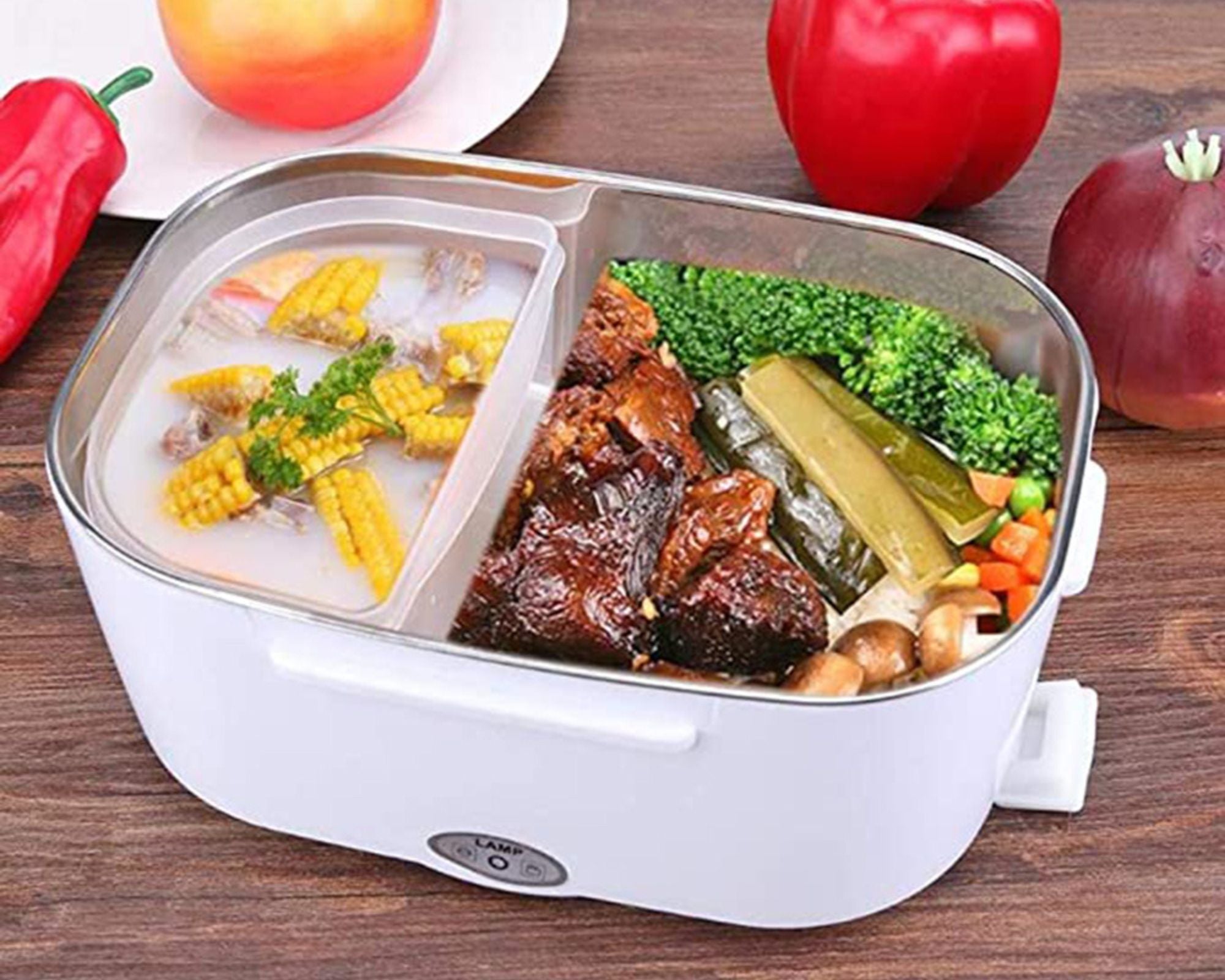 Gamix - Lunch Box Ciotola riscaldata (+ 1 borsa di trasporto GRATUITA)