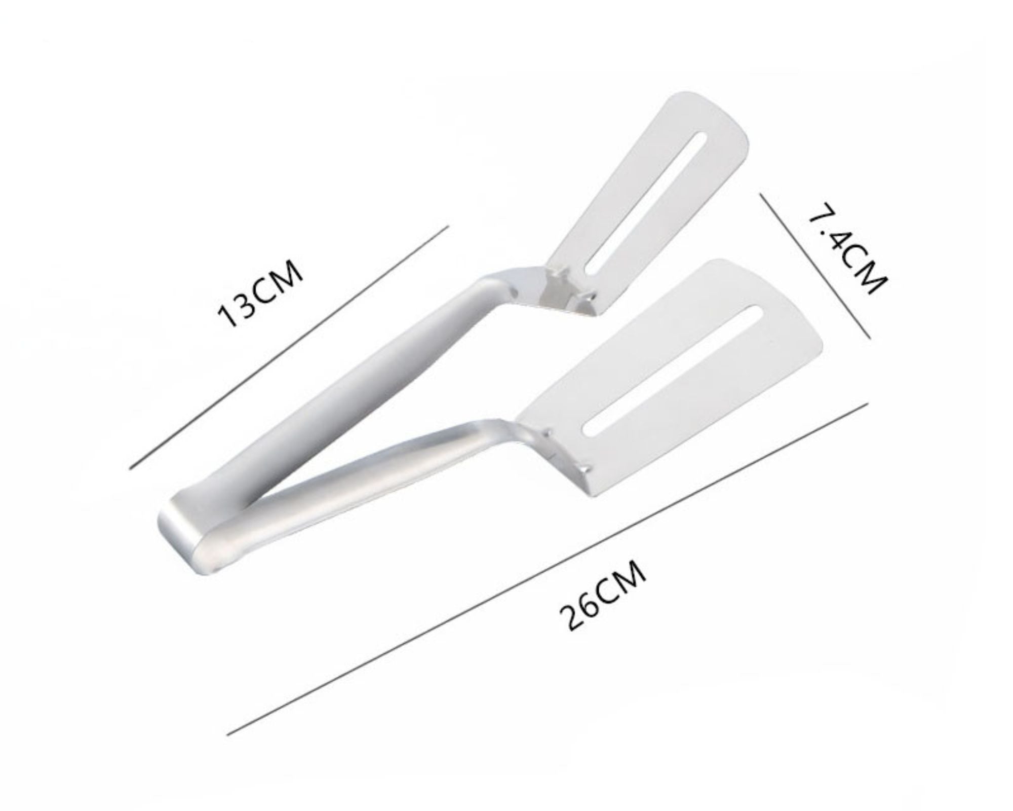 Grillix - Pinza per grigliare in acciaio inox